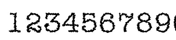 Misticac Font, Number Fonts