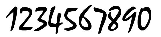 Mistral av Font, Number Fonts