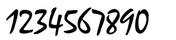 Mistral LT Font, Number Fonts
