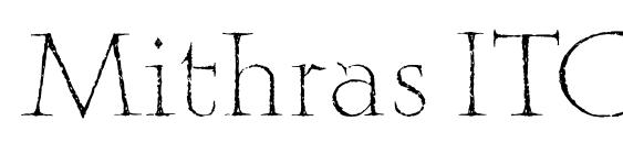 Mithras ITC TT font, free Mithras ITC TT font, preview Mithras ITC TT font