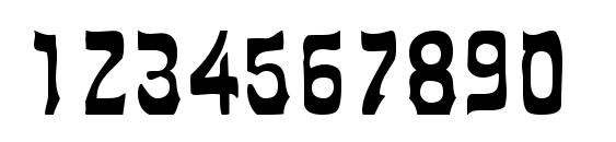 Mitzvah Regular Font, Number Fonts
