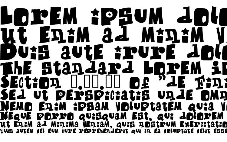 specimens Mixed up font, sample Mixed up font, an example of writing Mixed up font, review Mixed up font, preview Mixed up font, Mixed up font