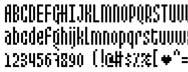 glyphs Mixelate font, сharacters Mixelate font, symbols Mixelate font, character map Mixelate font, preview Mixelate font, abc Mixelate font, Mixelate font