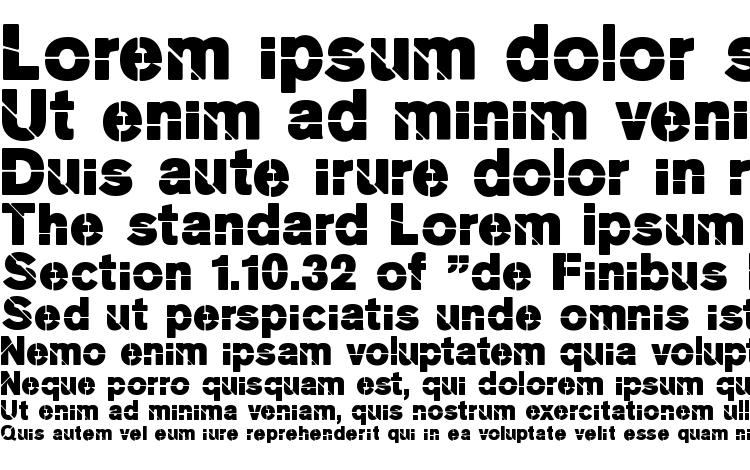 specimens Mkstencilsansblack font, sample Mkstencilsansblack font, an example of writing Mkstencilsansblack font, review Mkstencilsansblack font, preview Mkstencilsansblack font, Mkstencilsansblack font