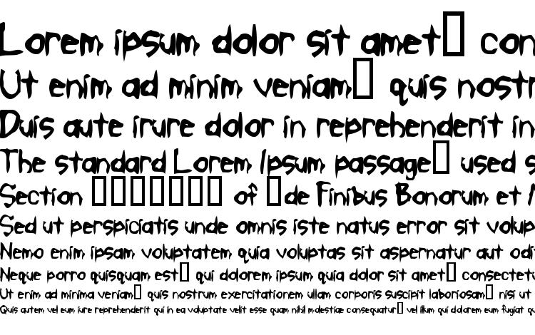 specimens Mobster font, sample Mobster font, an example of writing Mobster font, review Mobster font, preview Mobster font, Mobster font