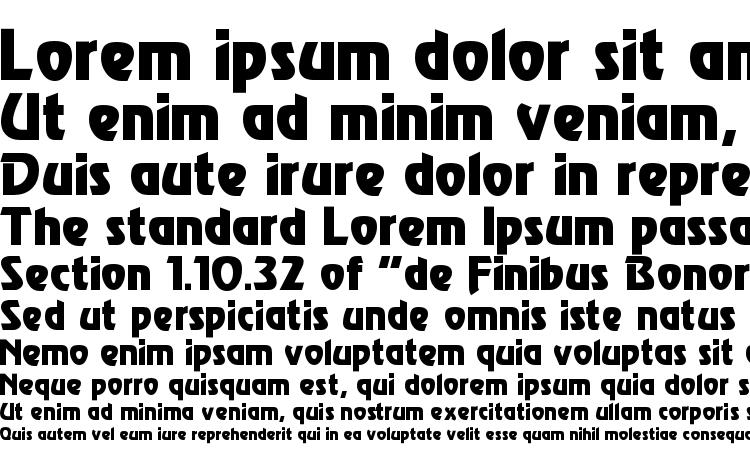 specimens Modec font, sample Modec font, an example of writing Modec font, review Modec font, preview Modec font, Modec font