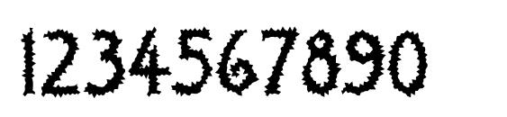 Modern 2 Font, Number Fonts