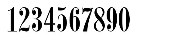Modern 735 BT Font, Number Fonts