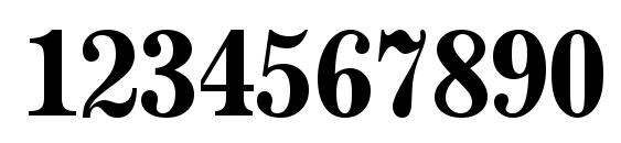 Modern 880 Bold BT Font, Number Fonts