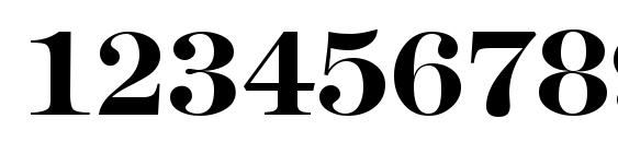 Modern438 Bold Font, Number Fonts