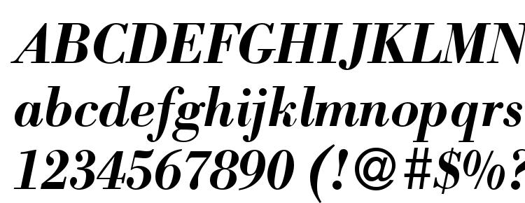 glyphs ModernBodoni BoldItalic font, сharacters ModernBodoni BoldItalic font, symbols ModernBodoni BoldItalic font, character map ModernBodoni BoldItalic font, preview ModernBodoni BoldItalic font, abc ModernBodoni BoldItalic font, ModernBodoni BoldItalic font