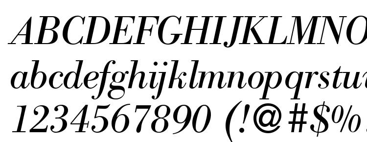 glyphs ModernBodoni Italic font, сharacters ModernBodoni Italic font, symbols ModernBodoni Italic font, character map ModernBodoni Italic font, preview ModernBodoni Italic font, abc ModernBodoni Italic font, ModernBodoni Italic font