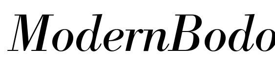 ModernBodoni Italic font, free ModernBodoni Italic font, preview ModernBodoni Italic font