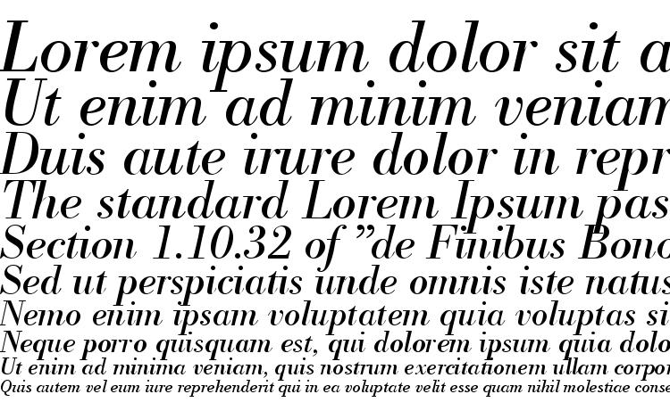 specimens ModernBodoni RegularItalic font, sample ModernBodoni RegularItalic font, an example of writing ModernBodoni RegularItalic font, review ModernBodoni RegularItalic font, preview ModernBodoni RegularItalic font, ModernBodoni RegularItalic font