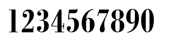 ModernBodoniCond Bold Font, Number Fonts