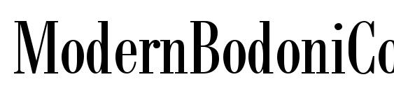 ModernBodoniCond Regular Font