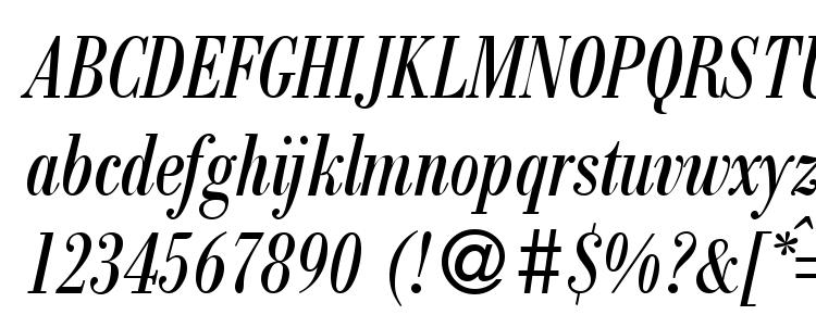 glyphs ModernBodoniCond RegularItalic font, сharacters ModernBodoniCond RegularItalic font, symbols ModernBodoniCond RegularItalic font, character map ModernBodoniCond RegularItalic font, preview ModernBodoniCond RegularItalic font, abc ModernBodoniCond RegularItalic font, ModernBodoniCond RegularItalic font