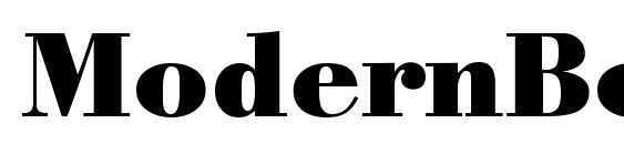 ModernBodoniHeavy Regular Font