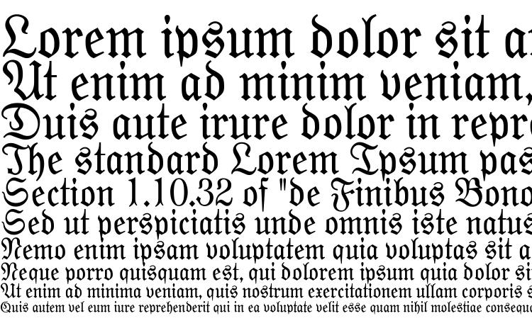 specimens Moderne Fraktur font, sample Moderne Fraktur font, an example of writing Moderne Fraktur font, review Moderne Fraktur font, preview Moderne Fraktur font, Moderne Fraktur font