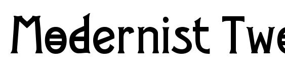 Modernist Two Font