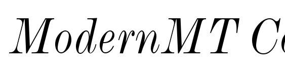 ModernMT Condensed Italic font, free ModernMT Condensed Italic font, preview ModernMT Condensed Italic font