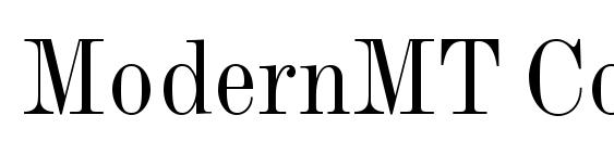 ModernMT Condensed Font