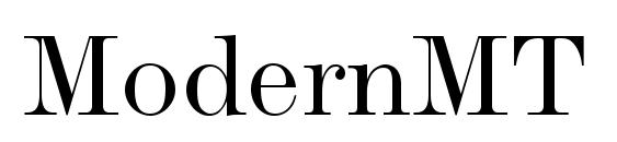 ModernMT Extended Font