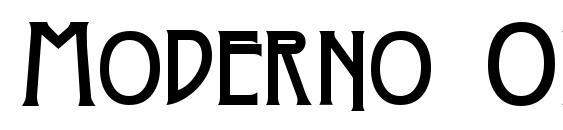 шрифт Moderno One, бесплатный шрифт Moderno One, предварительный просмотр шрифта Moderno One