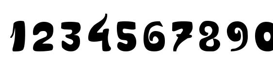 Moderno Font, Number Fonts