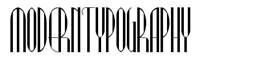 Шрифт ModernTypography