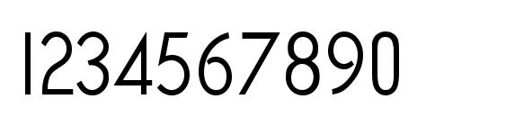ModifiedGothic Font, Number Fonts