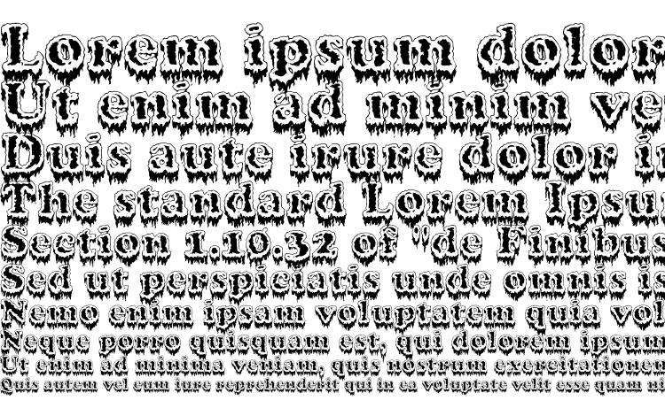 specimens Modius Frigid font, sample Modius Frigid font, an example of writing Modius Frigid font, review Modius Frigid font, preview Modius Frigid font, Modius Frigid font