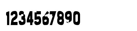 Mold Papa Font, Number Fonts