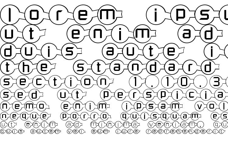 specimens Molecular font, sample Molecular font, an example of writing Molecular font, review Molecular font, preview Molecular font, Molecular font