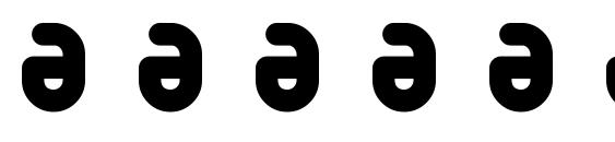 Moloko Font, Number Fonts