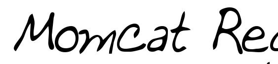Momcat Regular Font