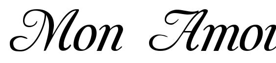 Mon Amour One Medium font, free Mon Amour One Medium font, preview Mon Amour One Medium font