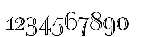 Mona Lisa Recut OS ITC TT Font, Number Fonts