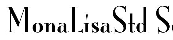 MonaLisaStd Solid font, free MonaLisaStd Solid font, preview MonaLisaStd Solid font