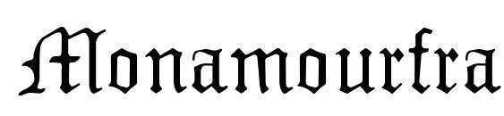 Monamourfrakturregular Font