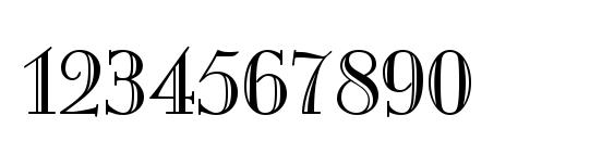 MonarchEngraved Regular Font, Number Fonts