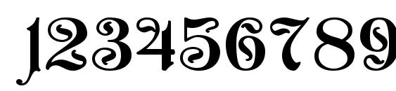 Monarchia Font, Number Fonts