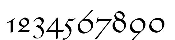 MonarchiaText Font, Number Fonts