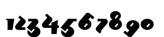 MondoRedondo Font, Number Fonts