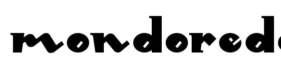 MondoRedondo font, free MondoRedondo font, preview MondoRedondo font