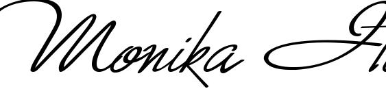 Monika Italic font, free Monika Italic font, preview Monika Italic font
