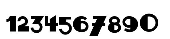 Monkey Fingers Font, Number Fonts