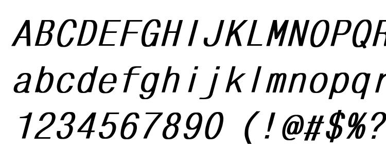 glyphs Monocon3 font, сharacters Monocon3 font, symbols Monocon3 font, character map Monocon3 font, preview Monocon3 font, abc Monocon3 font, Monocon3 font