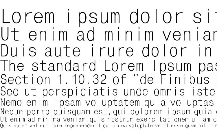 specimens Monocondensed regular font, sample Monocondensed regular font, an example of writing Monocondensed regular font, review Monocondensed regular font, preview Monocondensed regular font, Monocondensed regular font