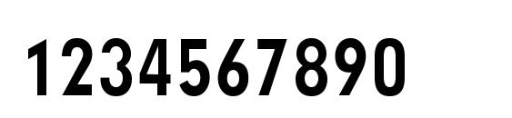 Monofont Font, Number Fonts